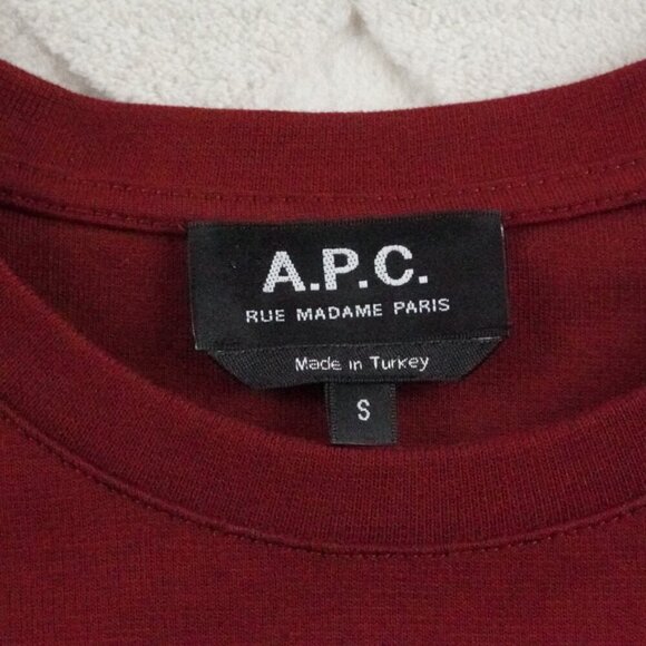 APC Sweater Womens Small Red Pull Over - Picture 3 of 9